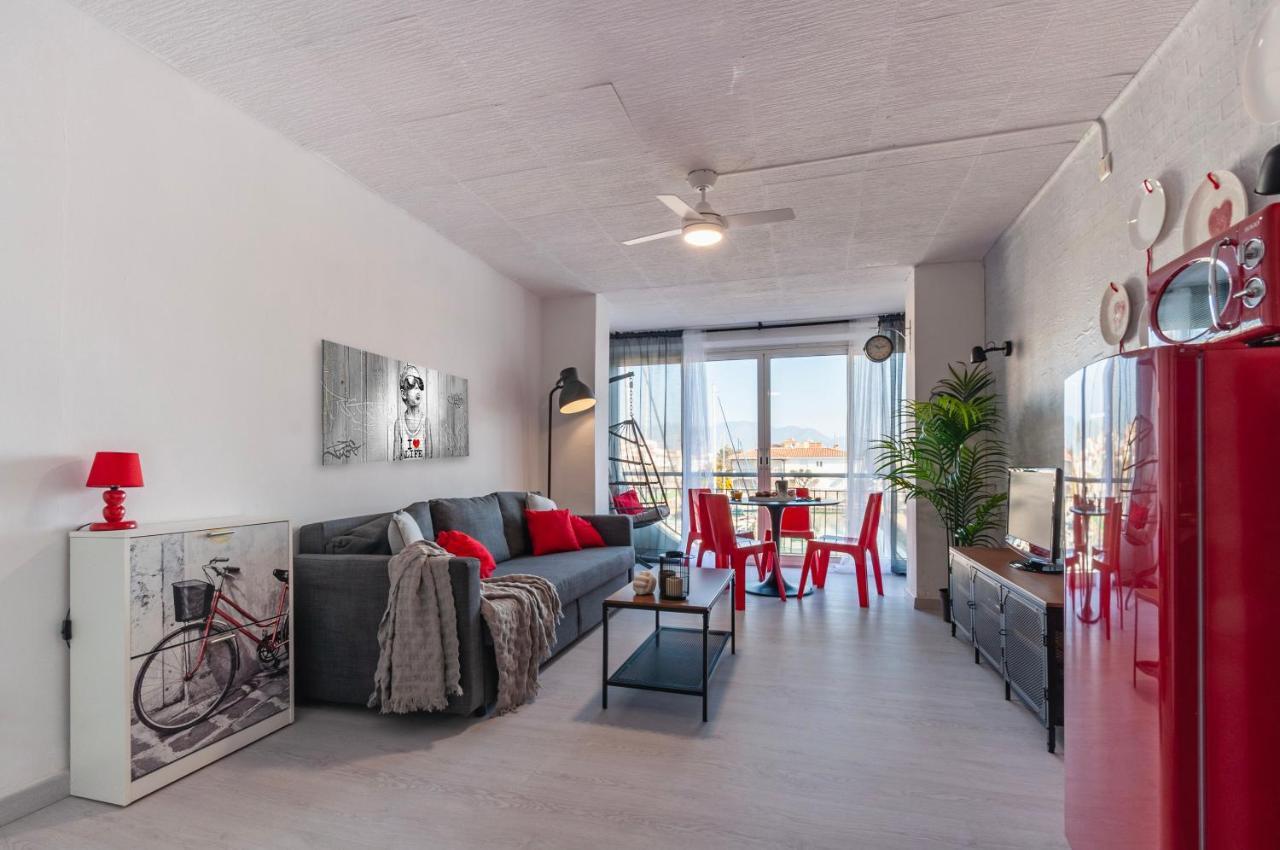 Estudio En 1ª Linea Con Vistas Al Puerto Deportivo By Insidehome Empuriabrava Eksteriør billede
