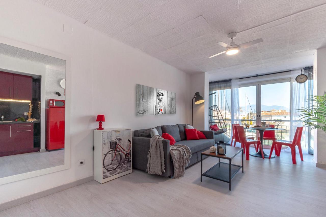 Estudio En 1ª Linea Con Vistas Al Puerto Deportivo By Insidehome Empuriabrava Eksteriør billede